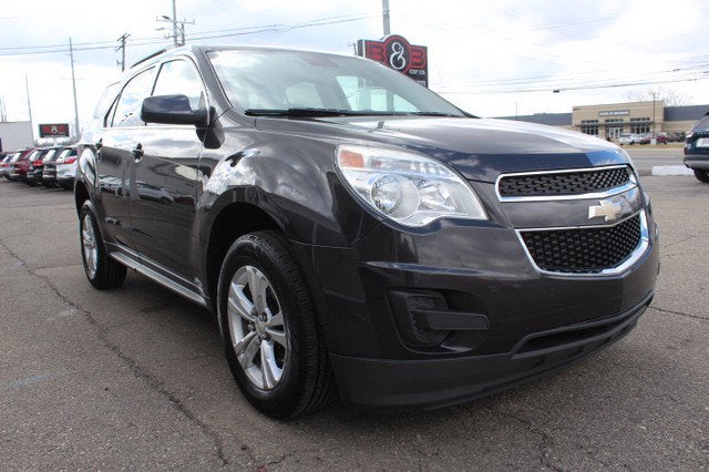 2015 Chevrolet Equinox LT in Tungsten Metallic — front three-quarter view