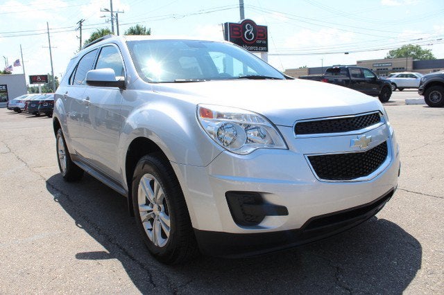 2014 Chevrolet Equinox LT in Silver Ice Metallic — front three-quarter view